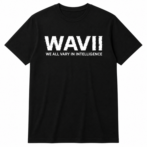 WAVII Vary in Intelligence Tee